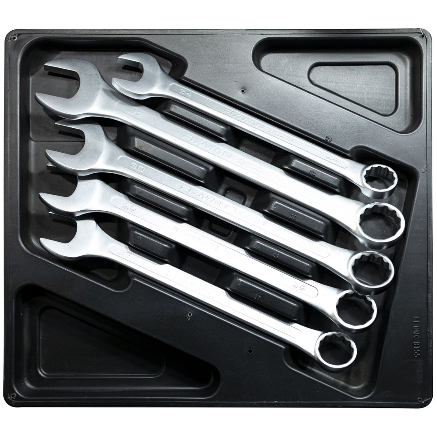 FIXMAN Tray 5 Piece Combination Spanners 24-32mm